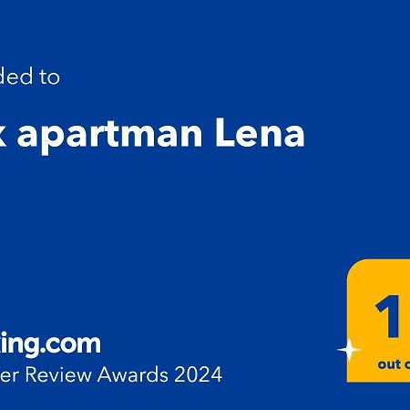 Lux Apartman Lena Beograd Eksteriør billede